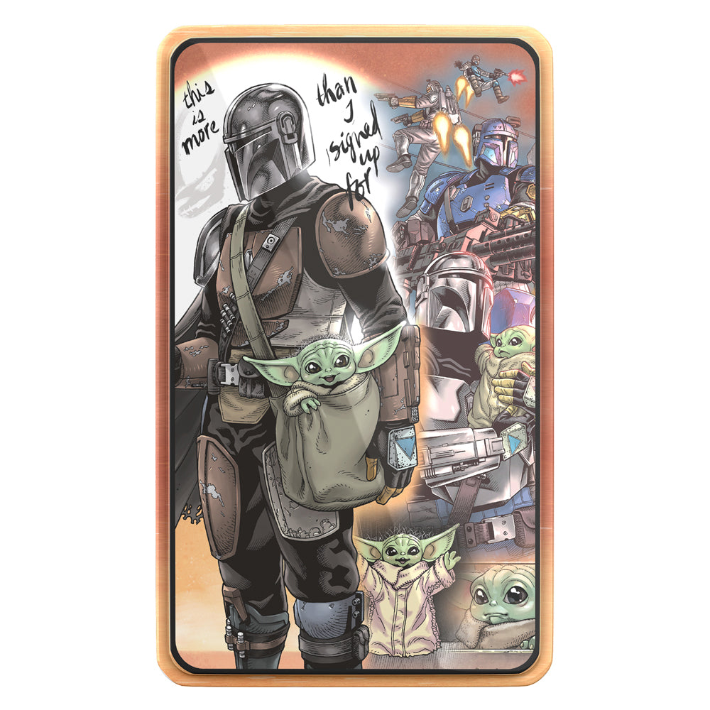 Rompecabezas Tin Mandalorian 500 Piezas | Mando y Grogu Cómic| NOVELTY
