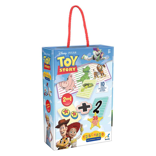 Juego Educando Suma y Memoriza Toy Story | Juego Preescolar Novelty
