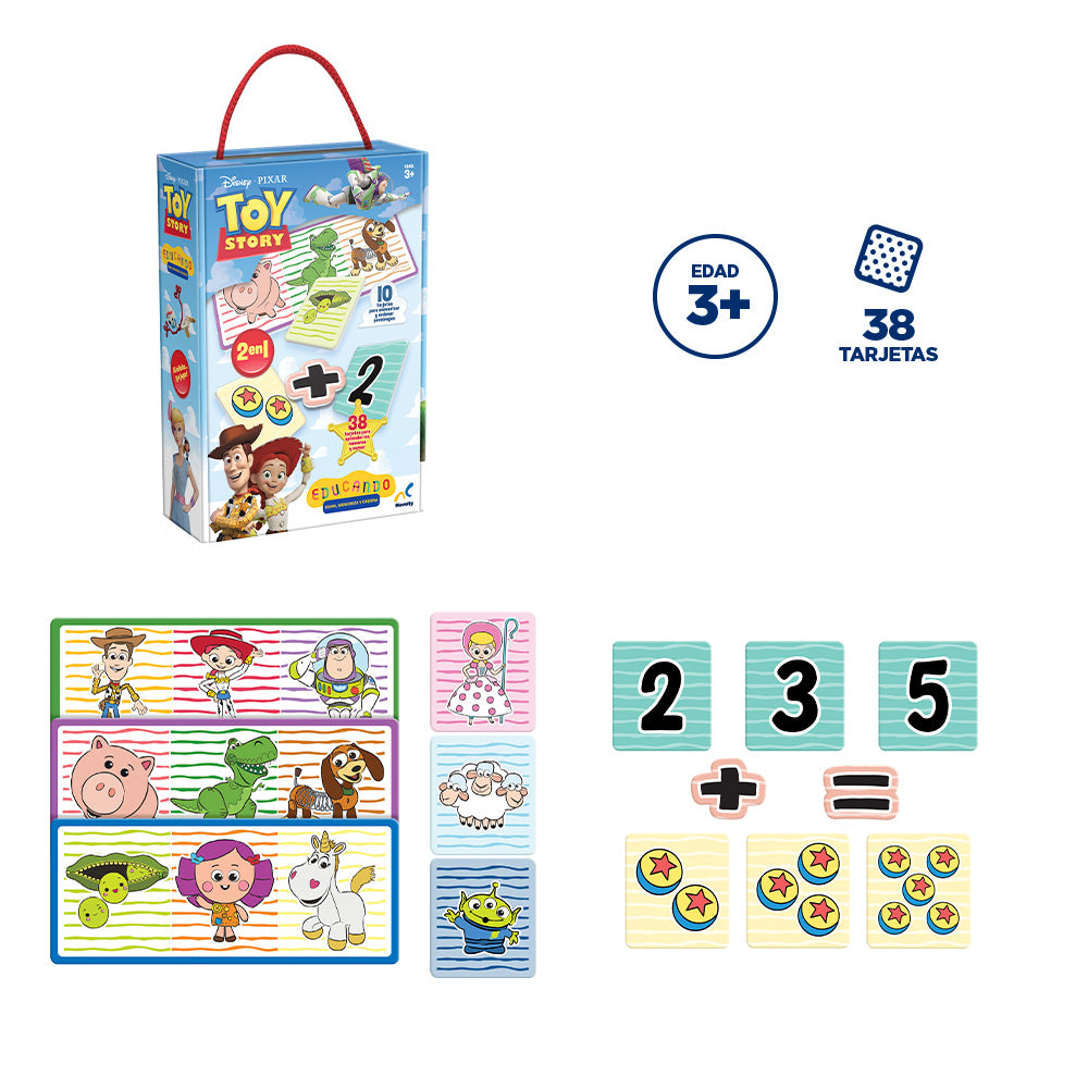 Juego de Mesa Eduacanto Suma y Memoriza Toy Story