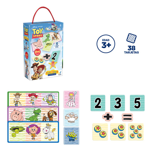 Juego de Mesa Eduacanto Suma y Memoriza Toy Story