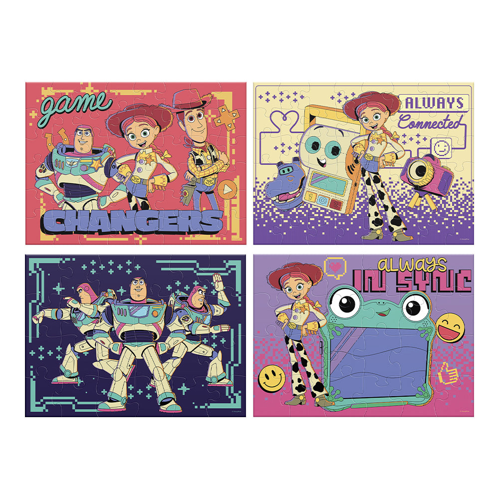 Rompecabezas 4 en 1 Toy Story 5 | 2 Puzzles de 24 y 48 Piezas Novelty