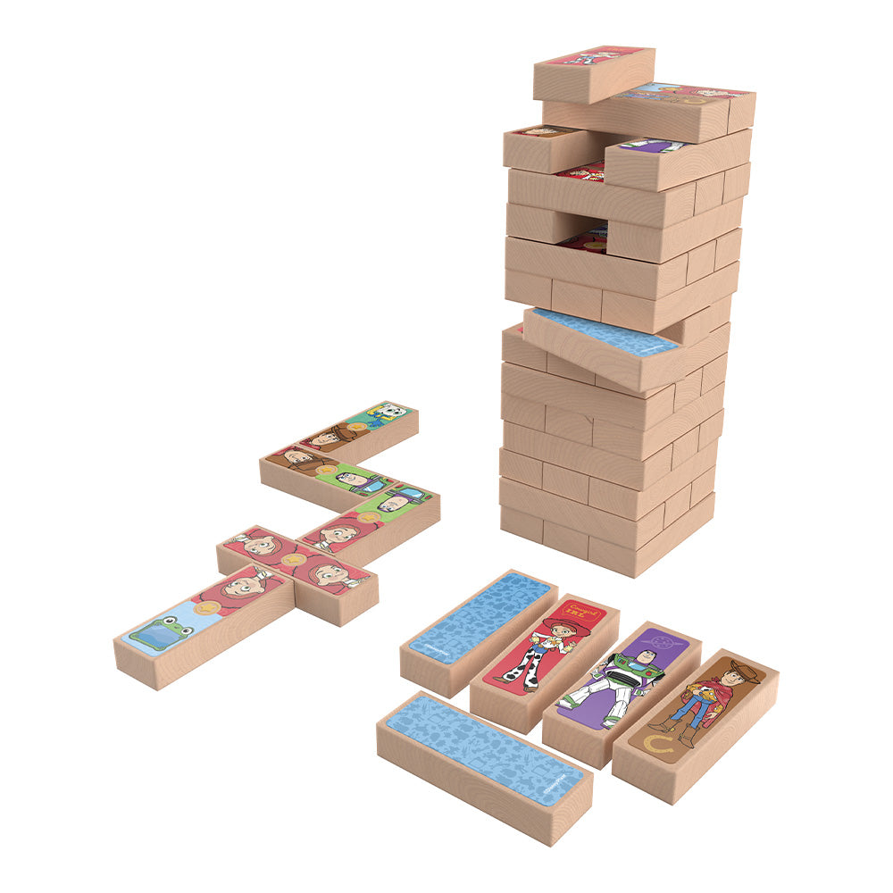 Torre de Madera 3 en 1 Toy Story 5 | Dominó y Memoria Novelty