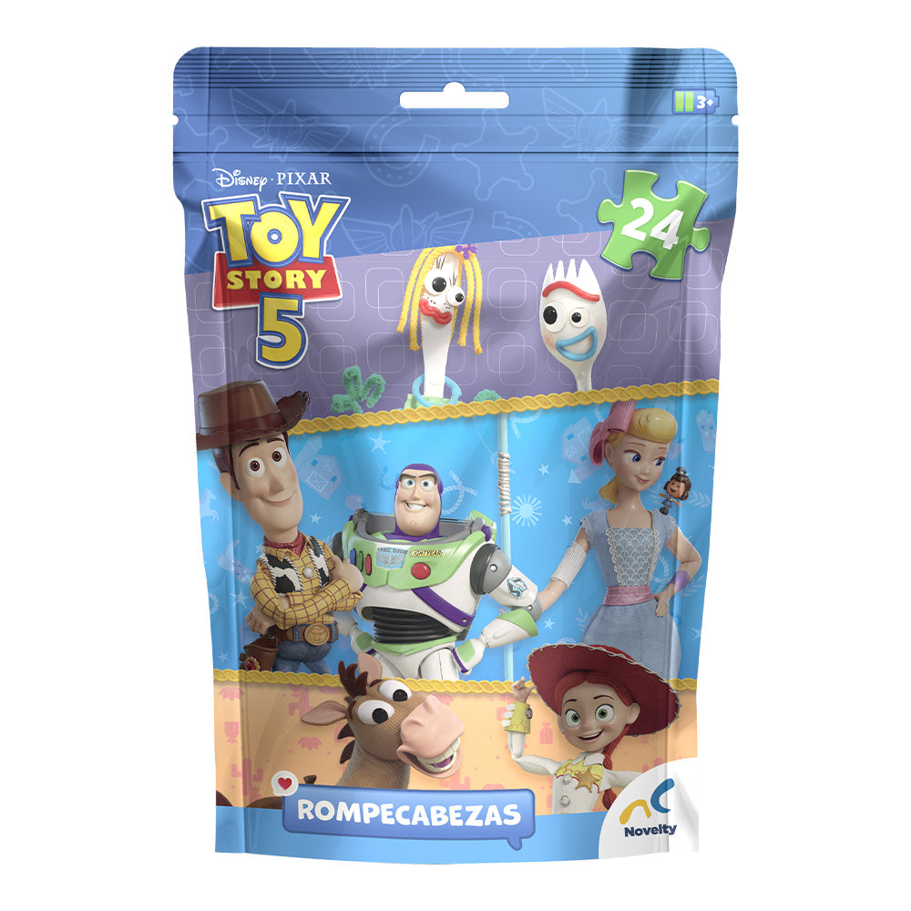Rompecabezas Bolsa Foil Toy Story 5 Novelty | Puzzle Infantil Disney 