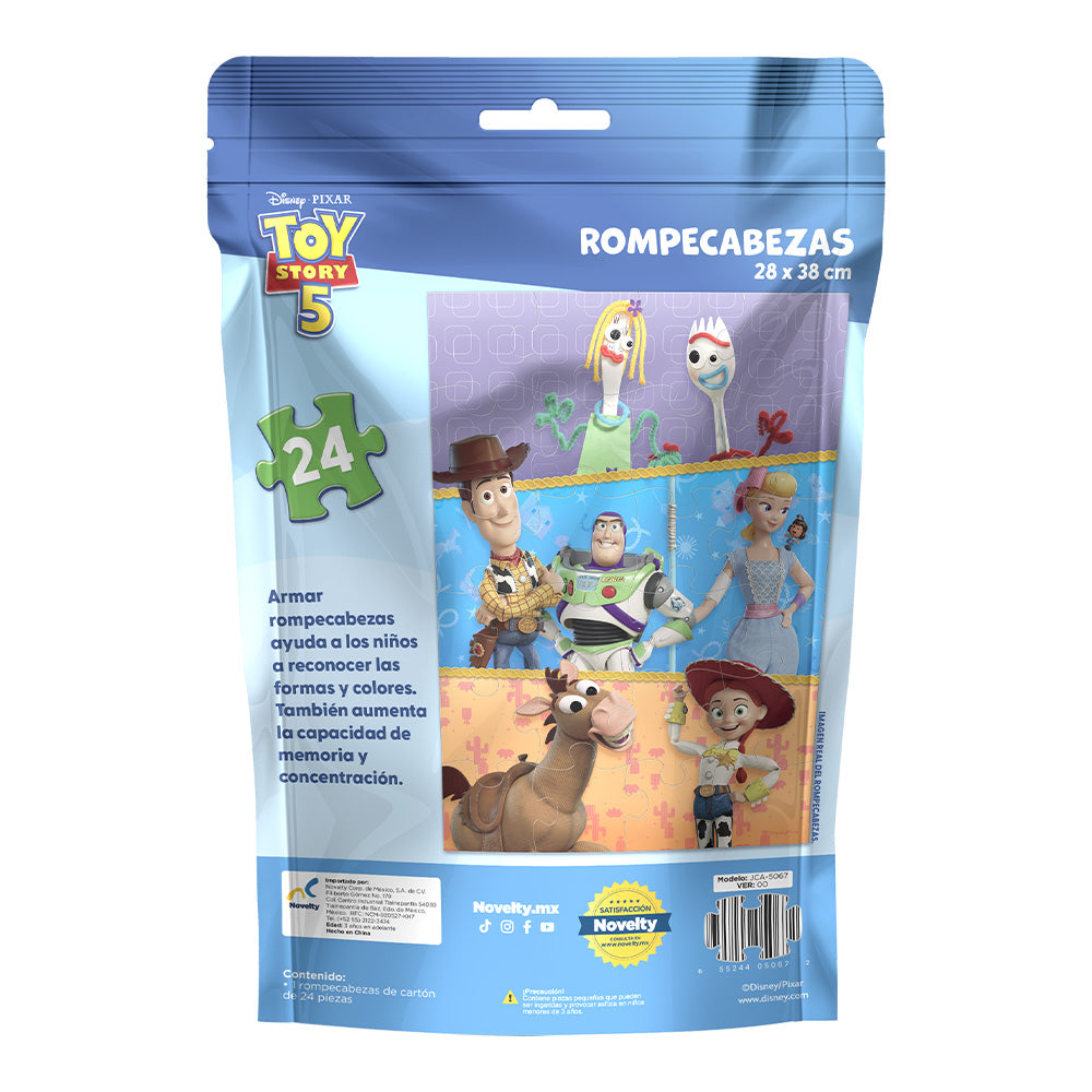 Rompecabezas Bolsa Foil Toy Story 5 Novelty | Puzzle Infantil Disney 