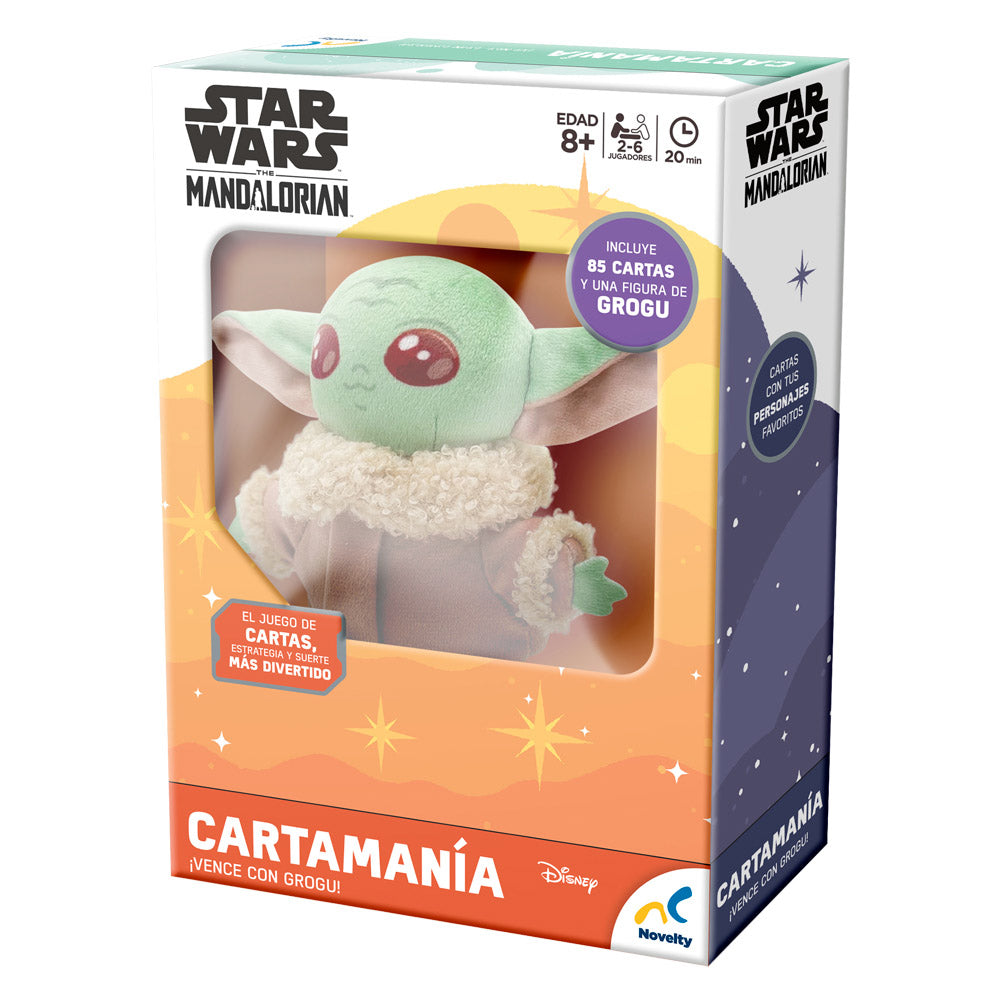 Juego de Mesa Cartamanía Mandalorian con Peluche Grogu | 2-6 Jugadores