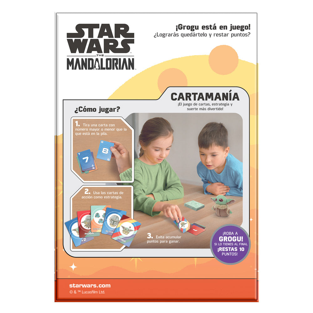 Juego de Mesa Cartamanía Mandalorian con Peluche Grogu | 2-6 Jugadores