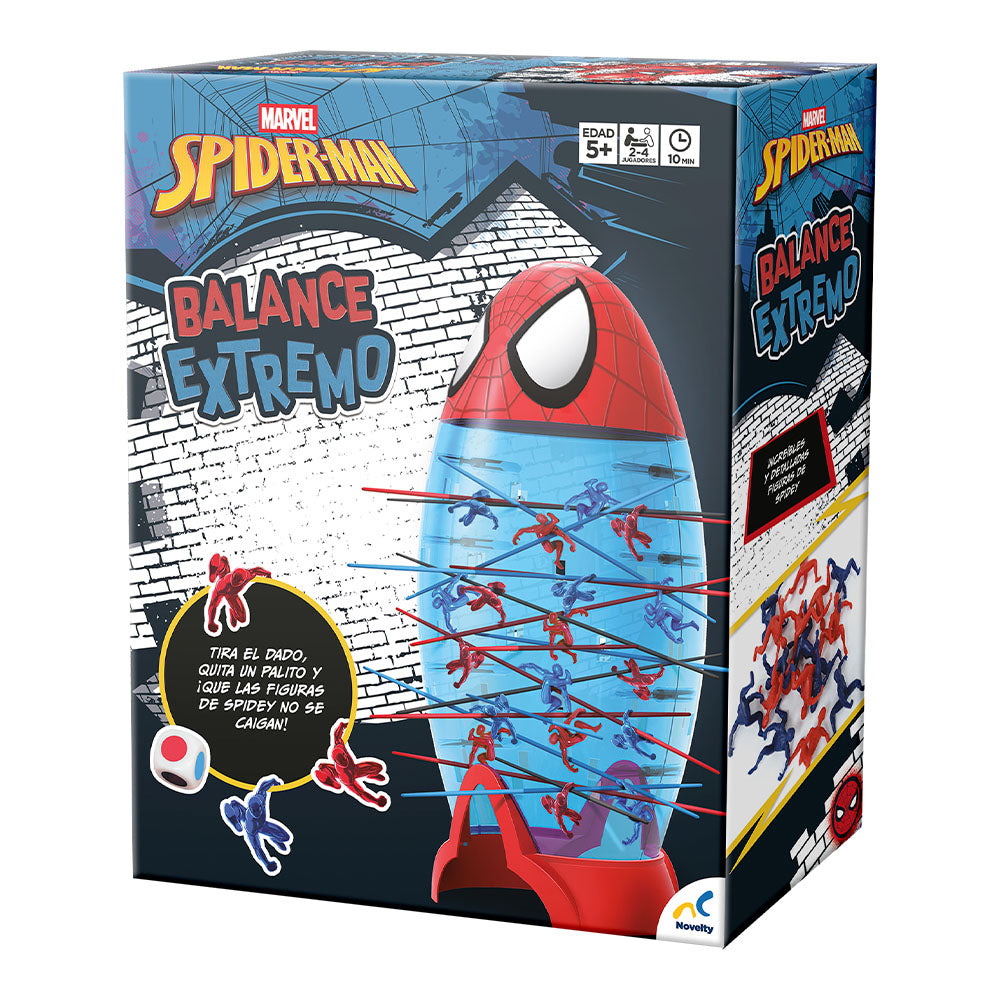 Juego de Mesa Balance Extremo Spider-Man | Juego de Destreza Familiar