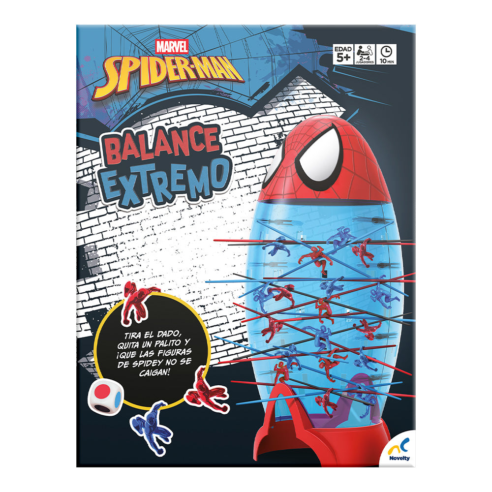 Juego de Mesa Balance Extremo Spider-Man | Juego de Destreza Familiar