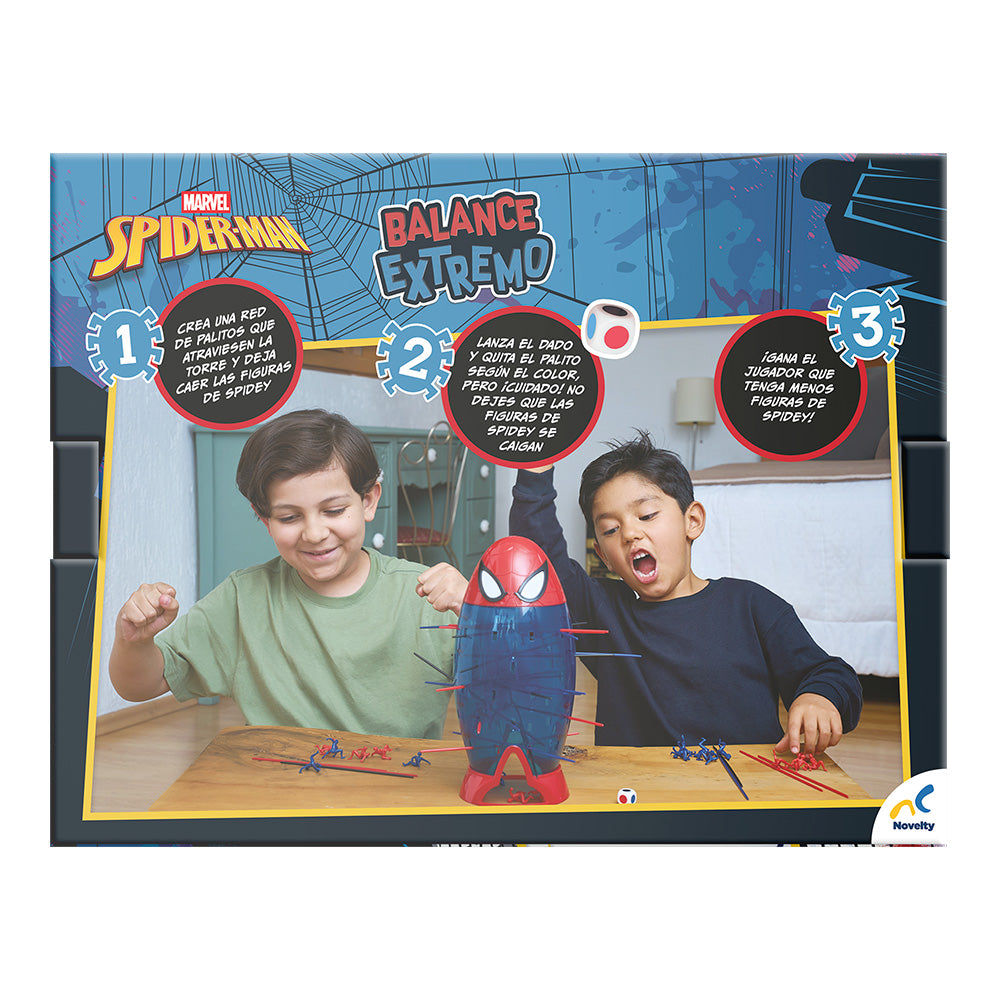 Juego de Mesa Balance Extremo Spider-Man | Juego de Destreza Familiar