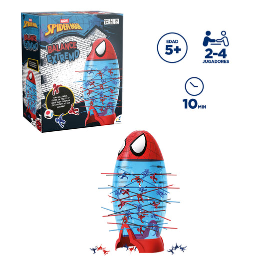 Juego de Mesa Balance Extremo Spider-Man | Juego de Destreza Familiar |Novelty