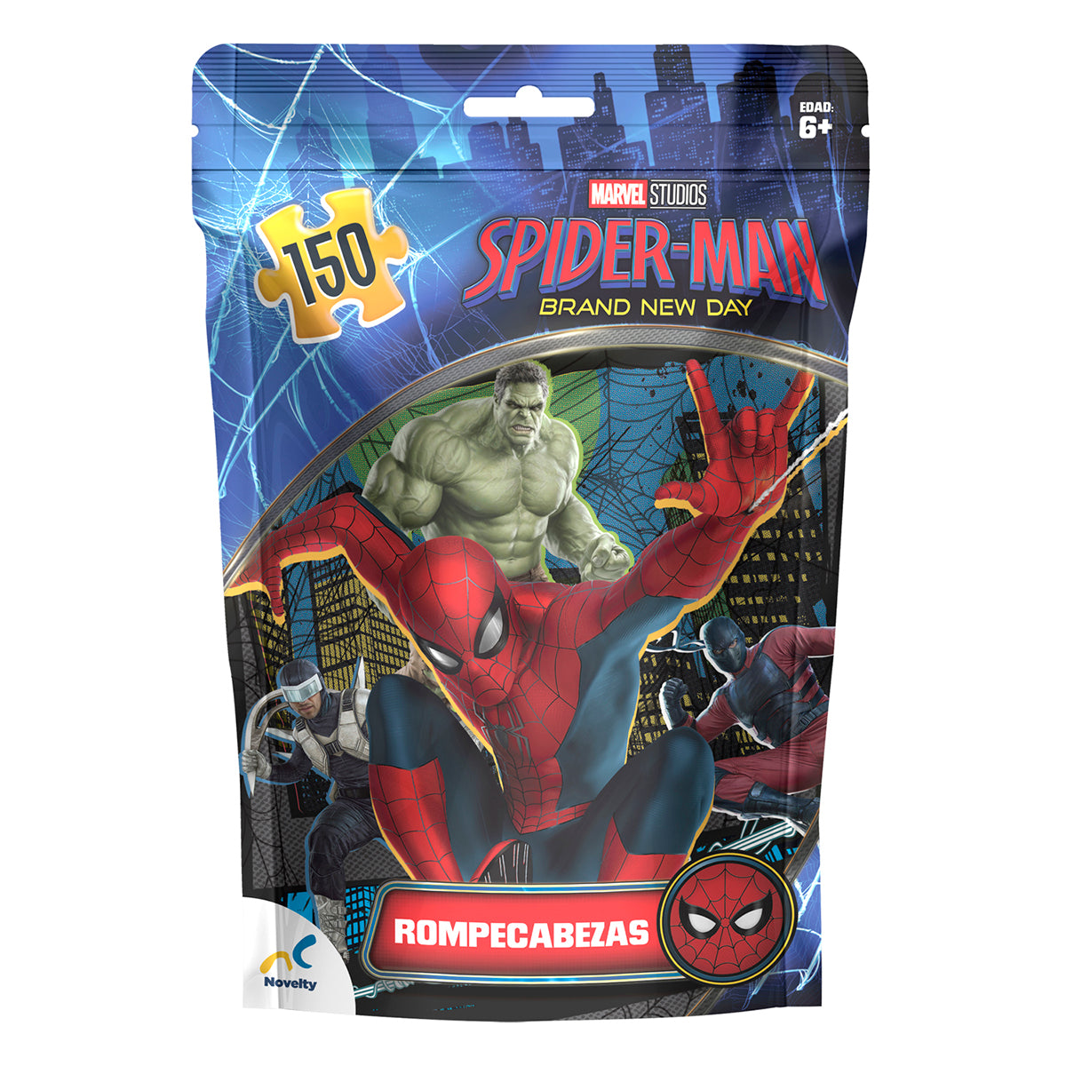Rompecabezas Spiderman Bolsa Foil 150 Piezas