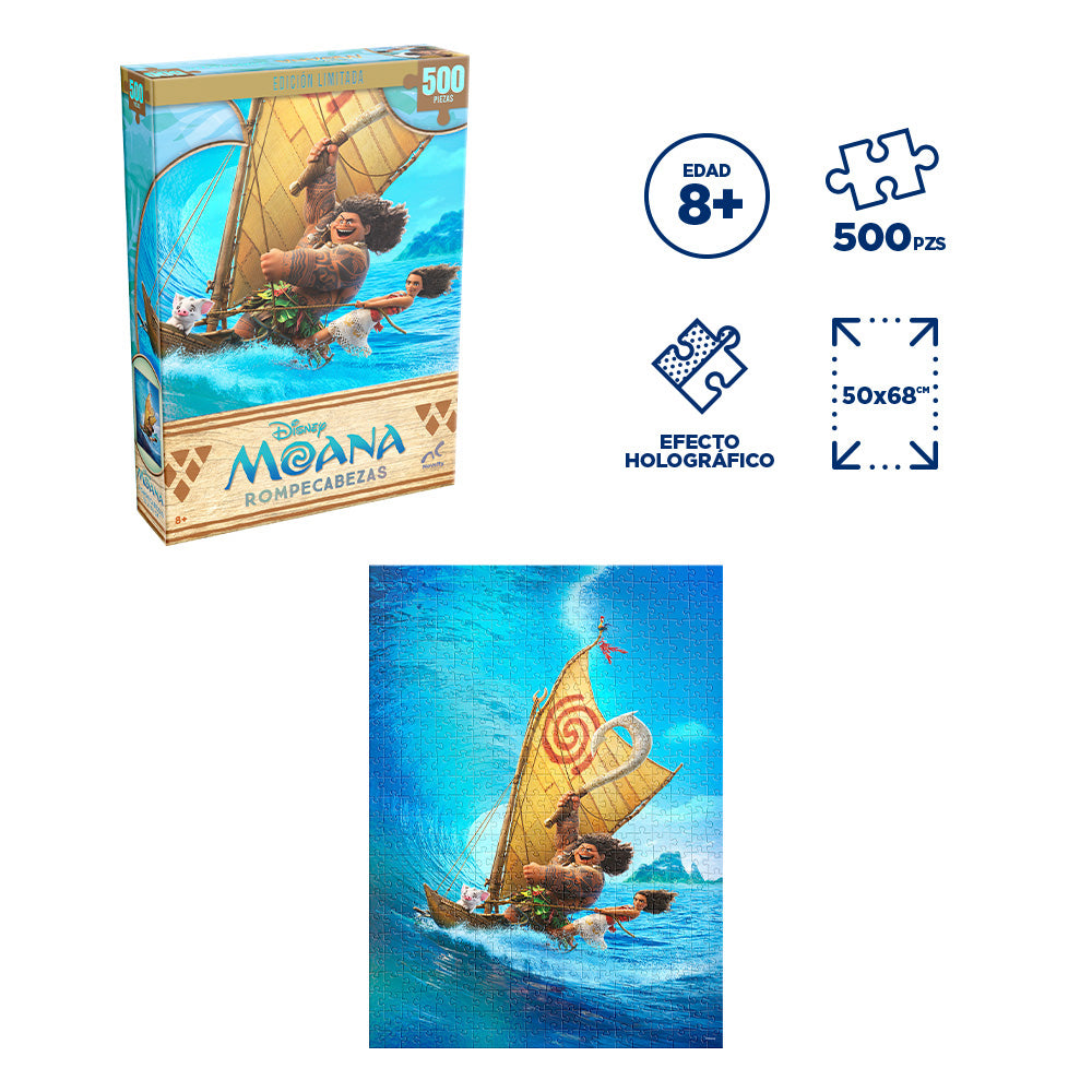Rompecabezas Moana Edición Limitada 500 Piezas