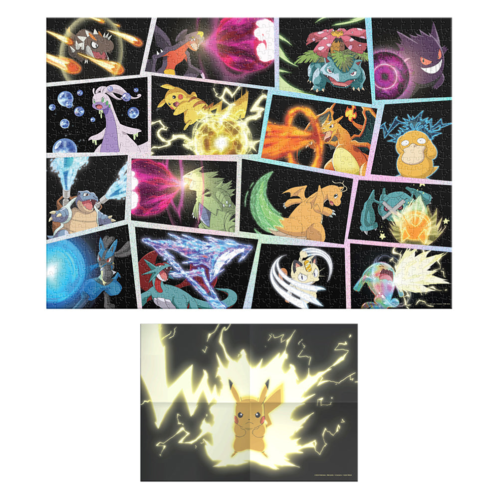 Rompecabezas Pokémon 1500 Piezas | Puzzle 85 x 60 cm Novelty