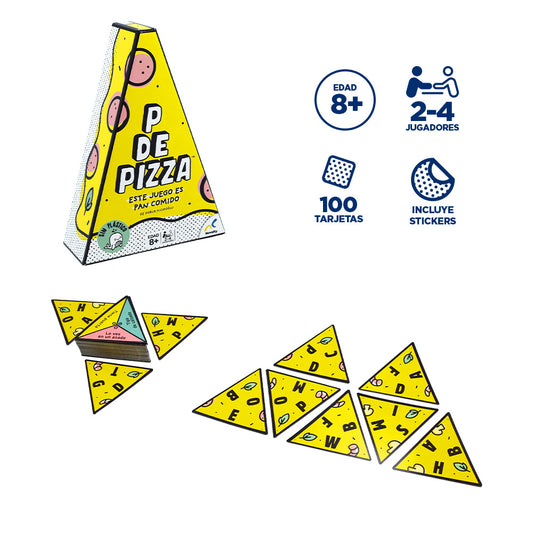 Juego de Mesa Novelty P de Pizza