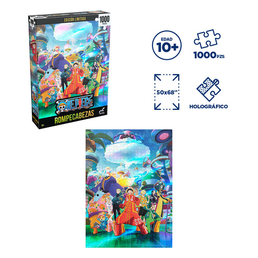 Rompecabezas Edicion Limitada One Piece 1000 Piezas, Caja De Carton