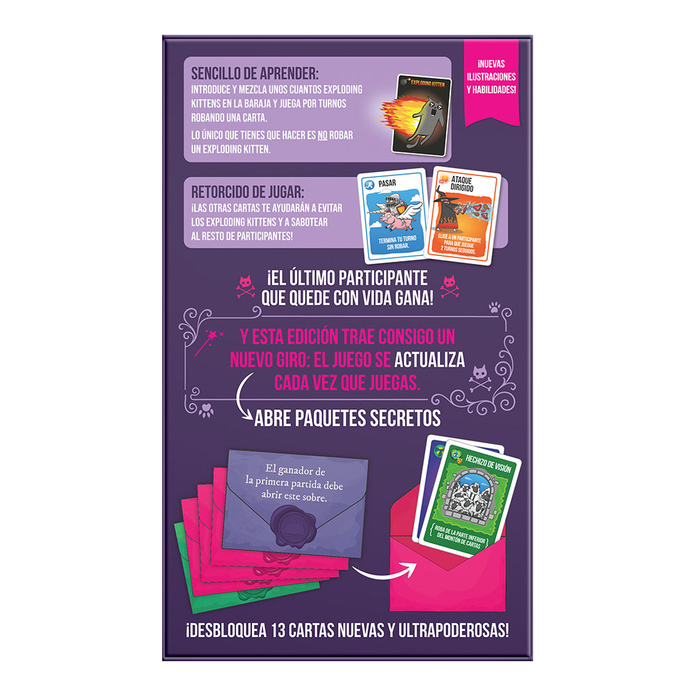 JUEGO DE CARTAS EK HECHIZOS Y MALDICIONES