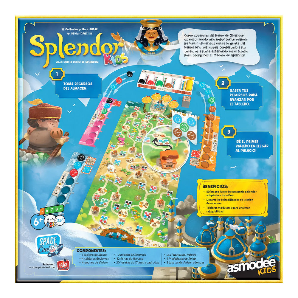 Juego de Mesa Splendor Kids | Estrategia Infantil 6+ Años Novelty