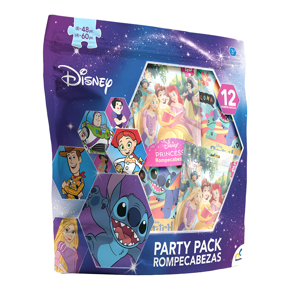 Rompecabezas Disney | 12 Puzzles de 48 y 60 Piezas