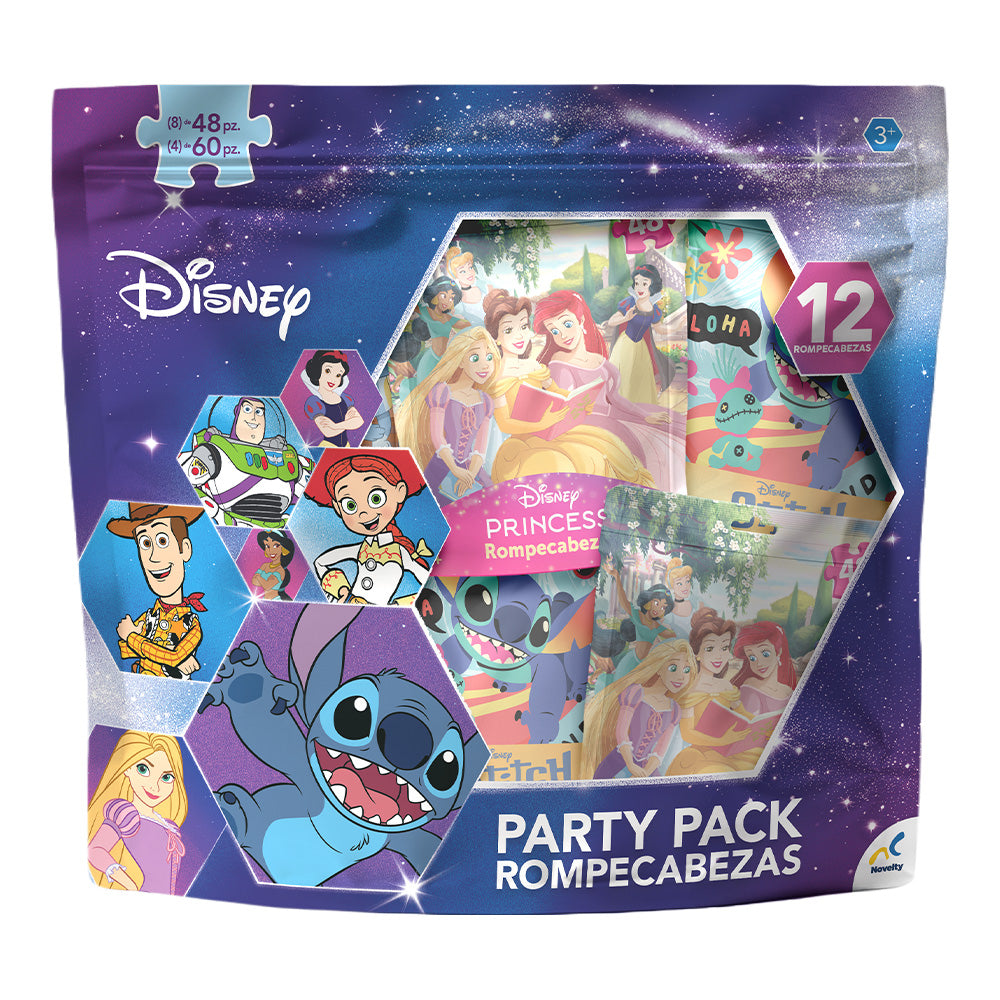 Rompecabezas Disney | 12 Puzzles de 48 y 60 Piezas