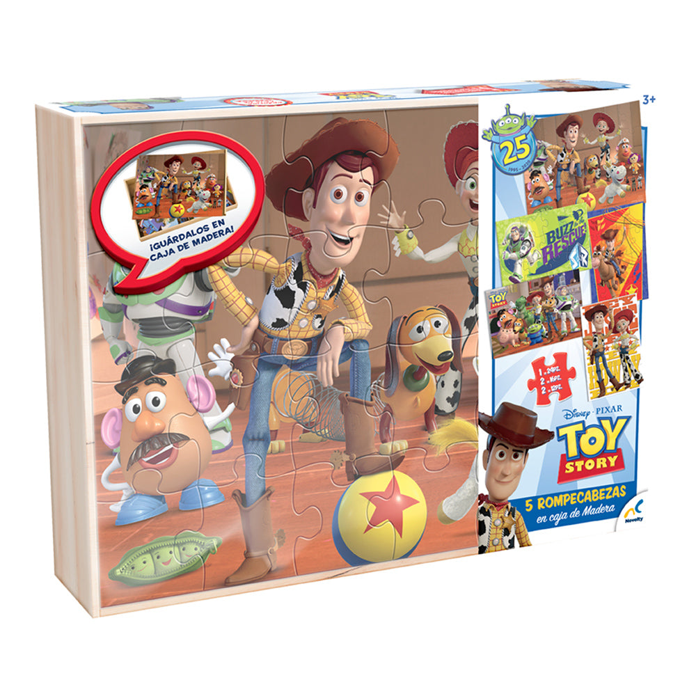 Rompecabezas 5 en 1 de Toy Story - Novelty Corp.