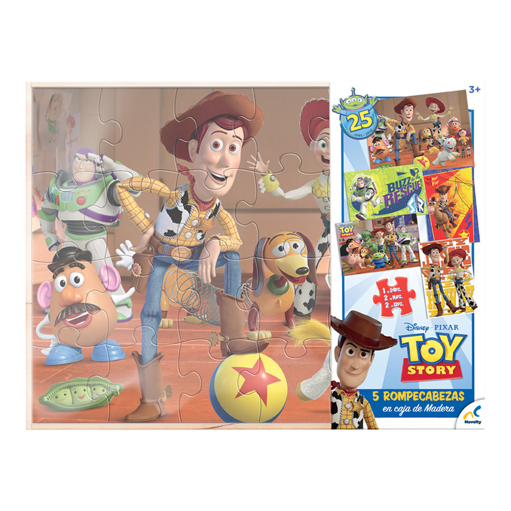Rompecabezas 5 en 1 de Toy Story - Novelty Corp.