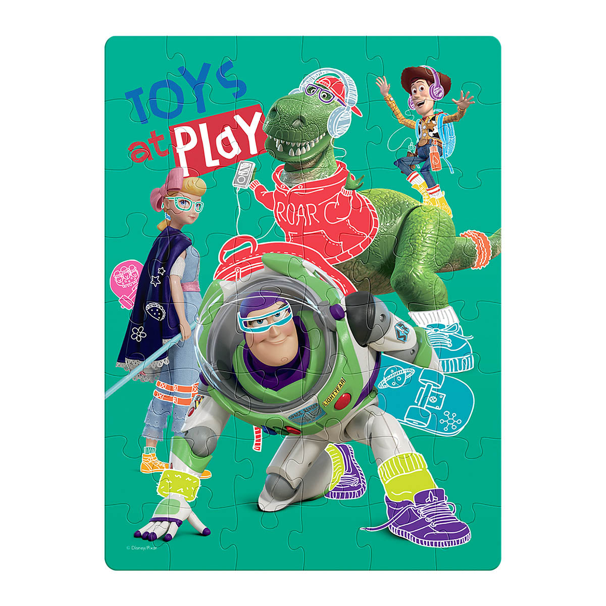 Rompecabezas en Bolsa Metalizada Toy Story 48 Piezas - Novelty Corp.