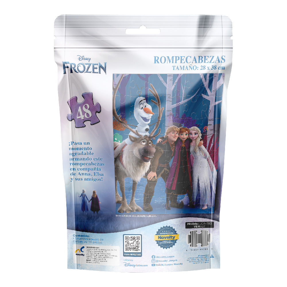 Rompecabezas en Bolsa Metalizada para Niños de Frozen - Novelty Corp.