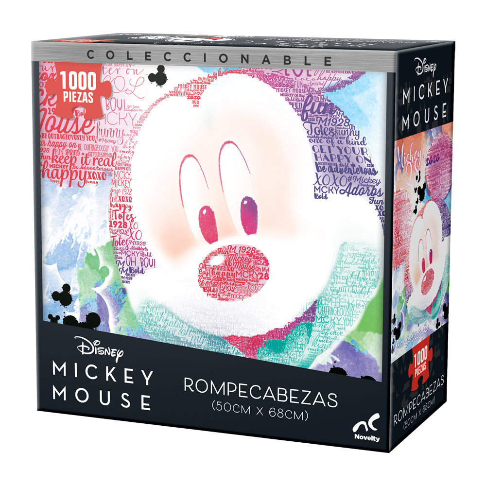 Rompecabezas Coleccionable Mickey Mouse 1000 Piezas - Novelty Corp.