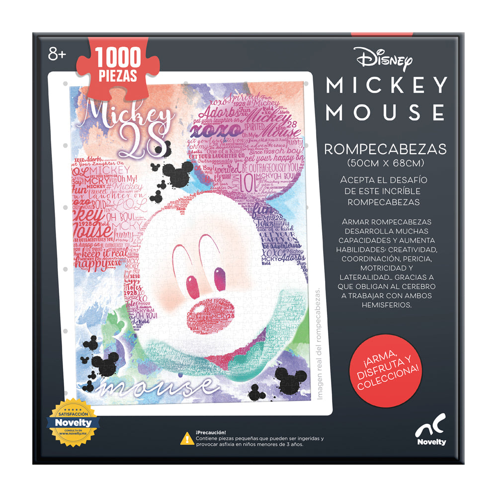 Rompecabezas Coleccionable Mickey Mouse 1000 Piezas - Novelty Corp.