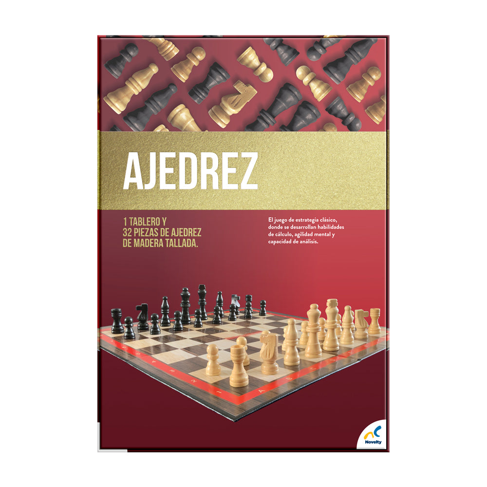 Ajedrez Clásico de Lujo Novelty