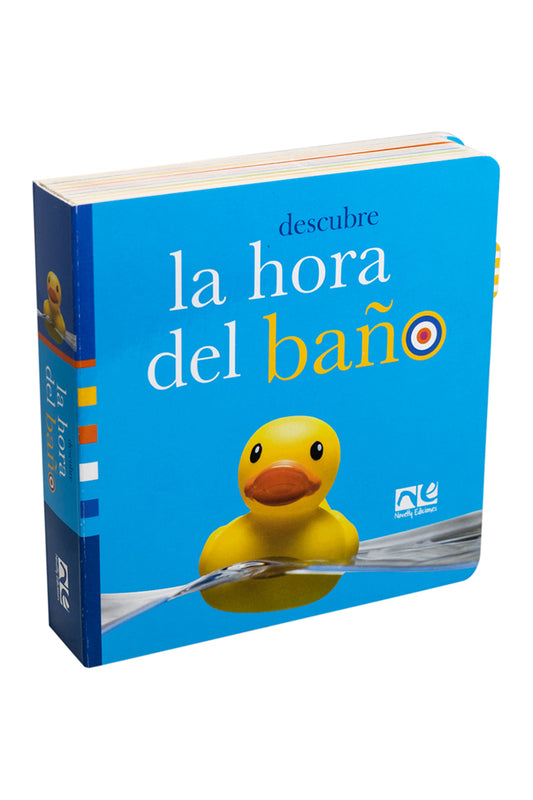 Libro Infantil: Descubre La Hora del Baño - Novelty