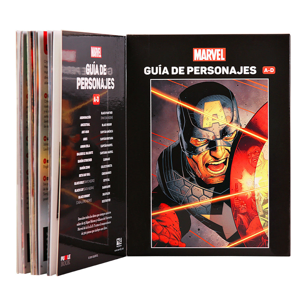 Guía de Personajes Marvel