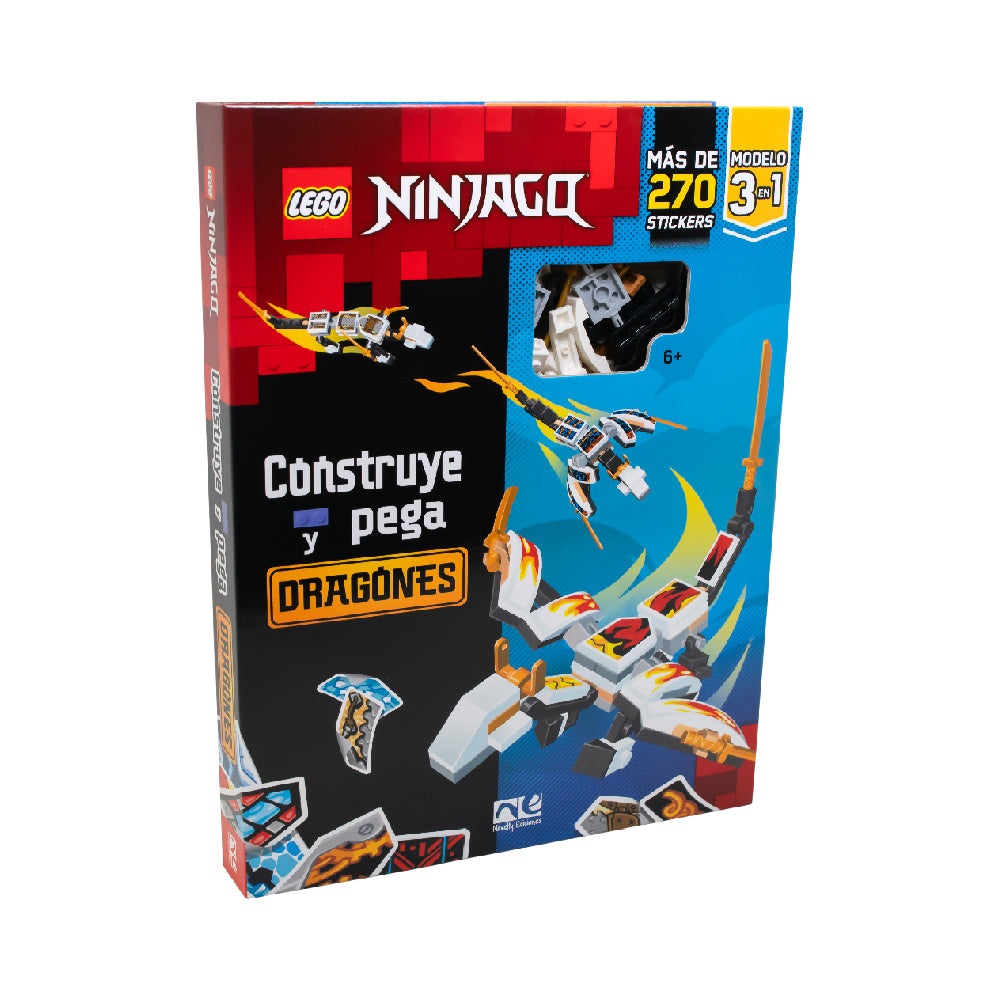 Lego Construye y Pega Dragones Ninjago