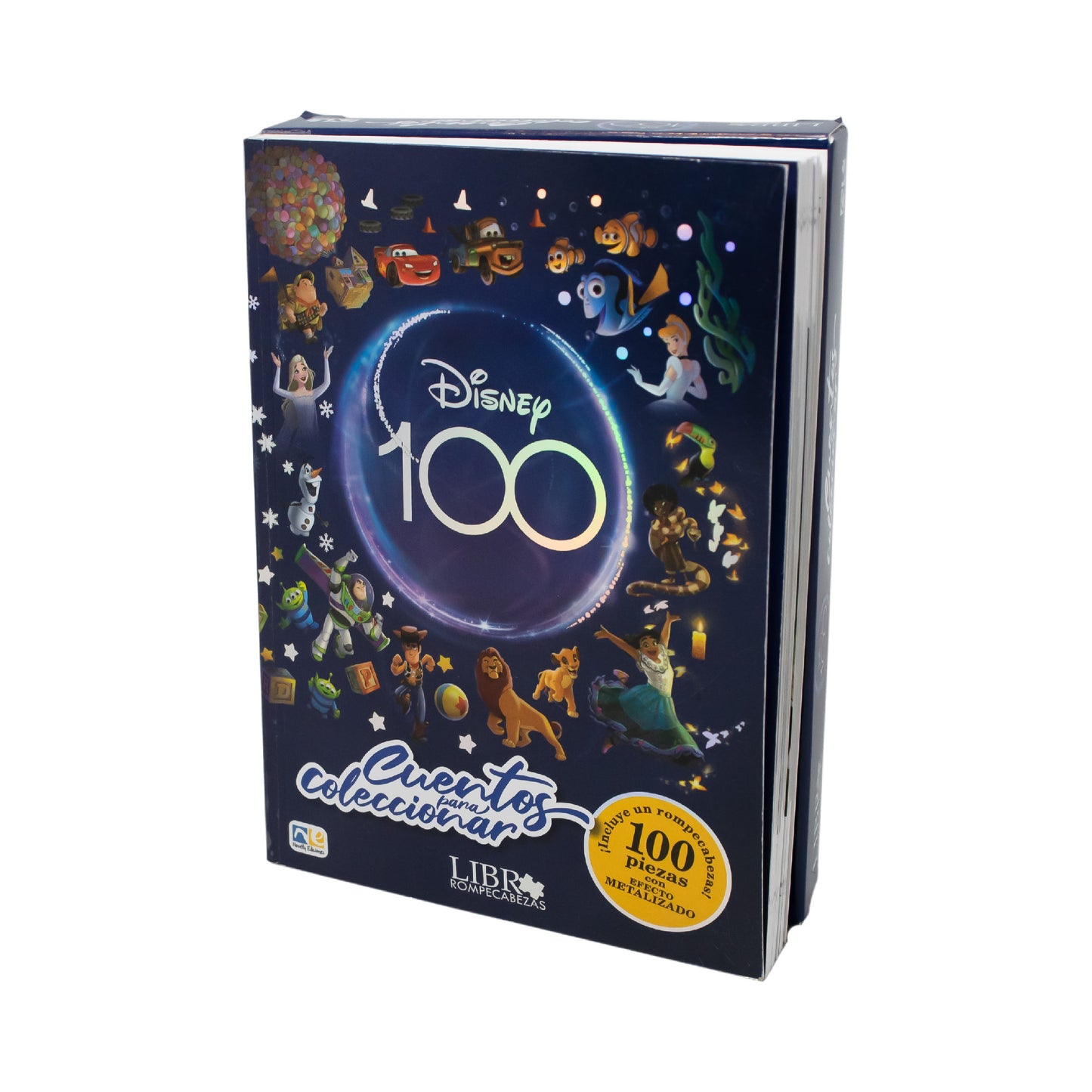 Libro Rompecabezas Cuentos Para Coleccionar Disney 100