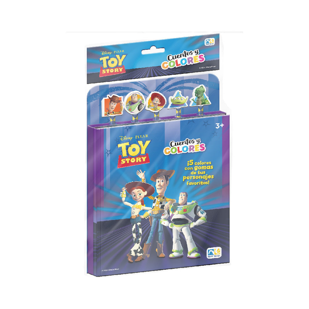 Libro Infantil Cuentos y Colores Toy Story