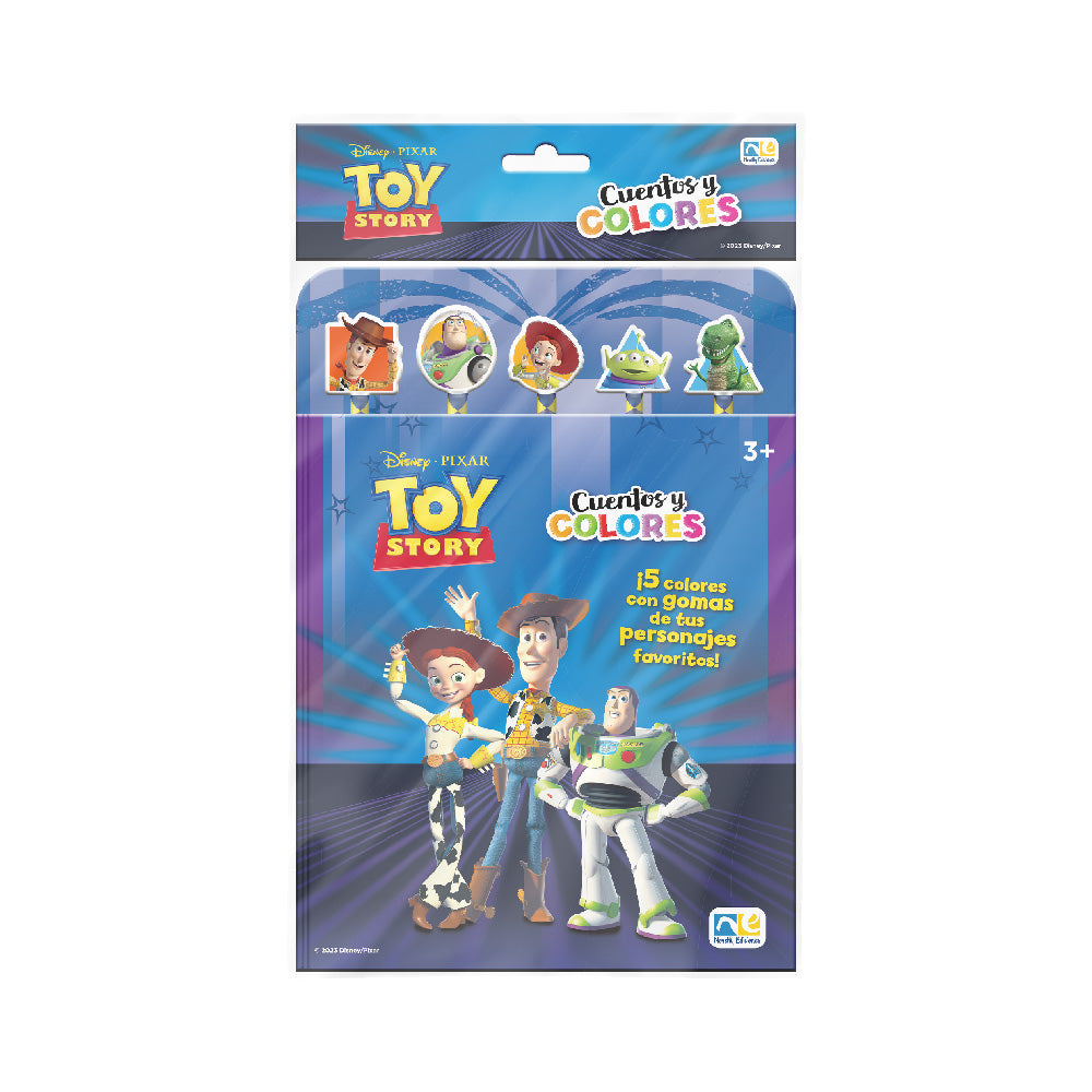 Libro Infantil Cuentos y Colores Toy Story
