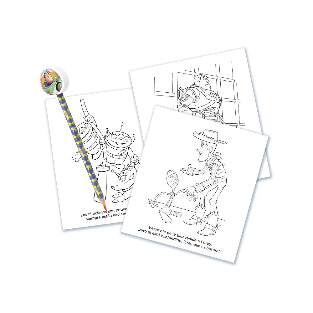 Libro Infantil Cuentos y Colores Toy Story