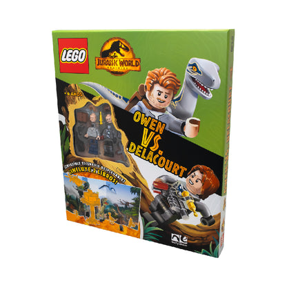 Lego Jurassic World Owen Vs Delacourt