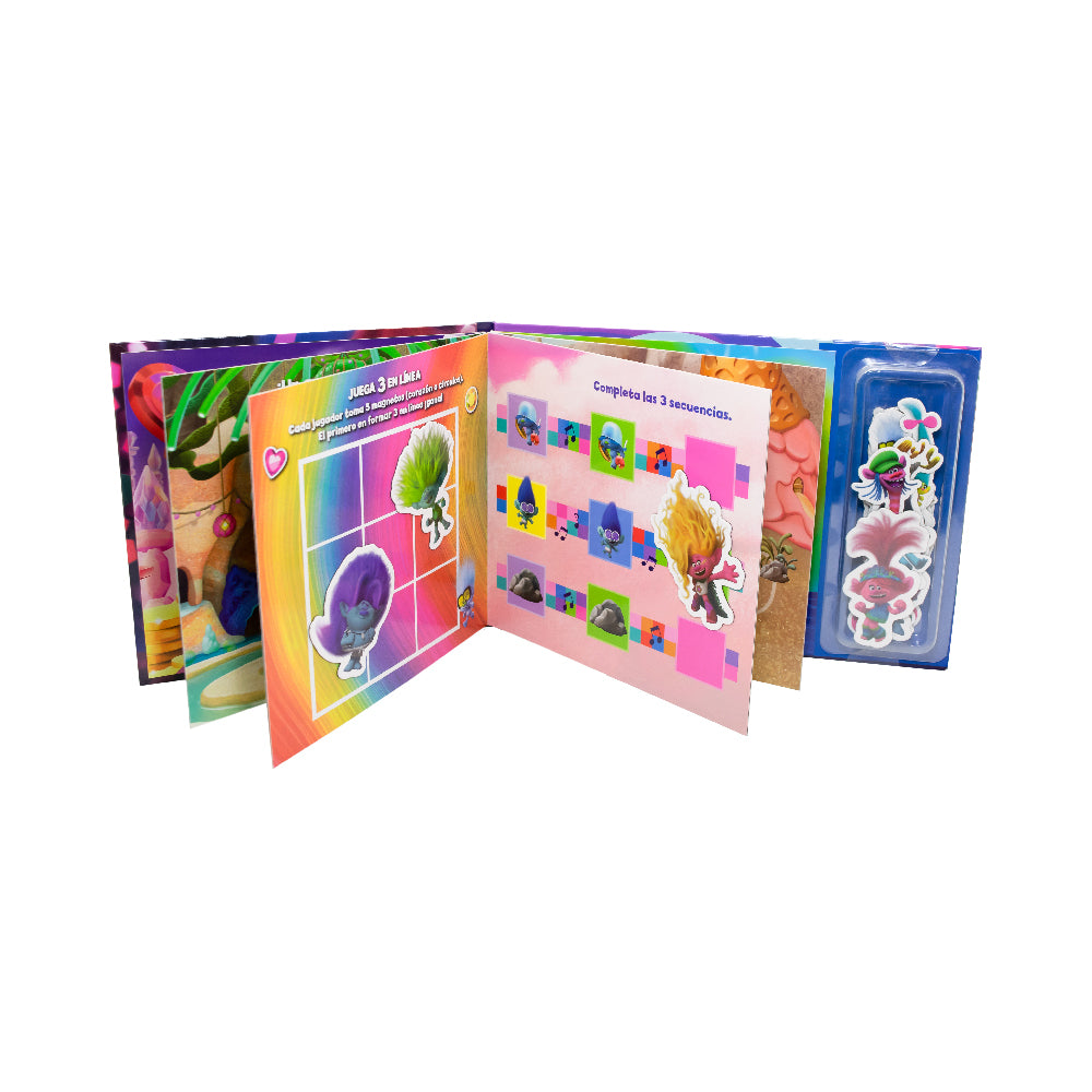 Libro Magnetico Trolls Band Together