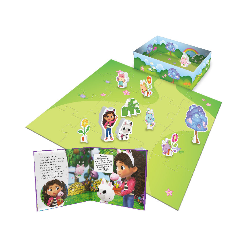 Libro Infantil Con Escenario Gabby´S Doll House