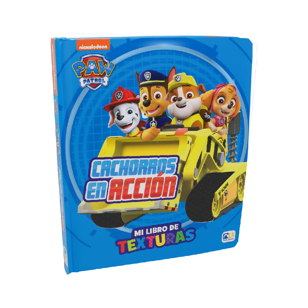LIBRO PREESCOLAR DE TEXTURAS PAW PATROL