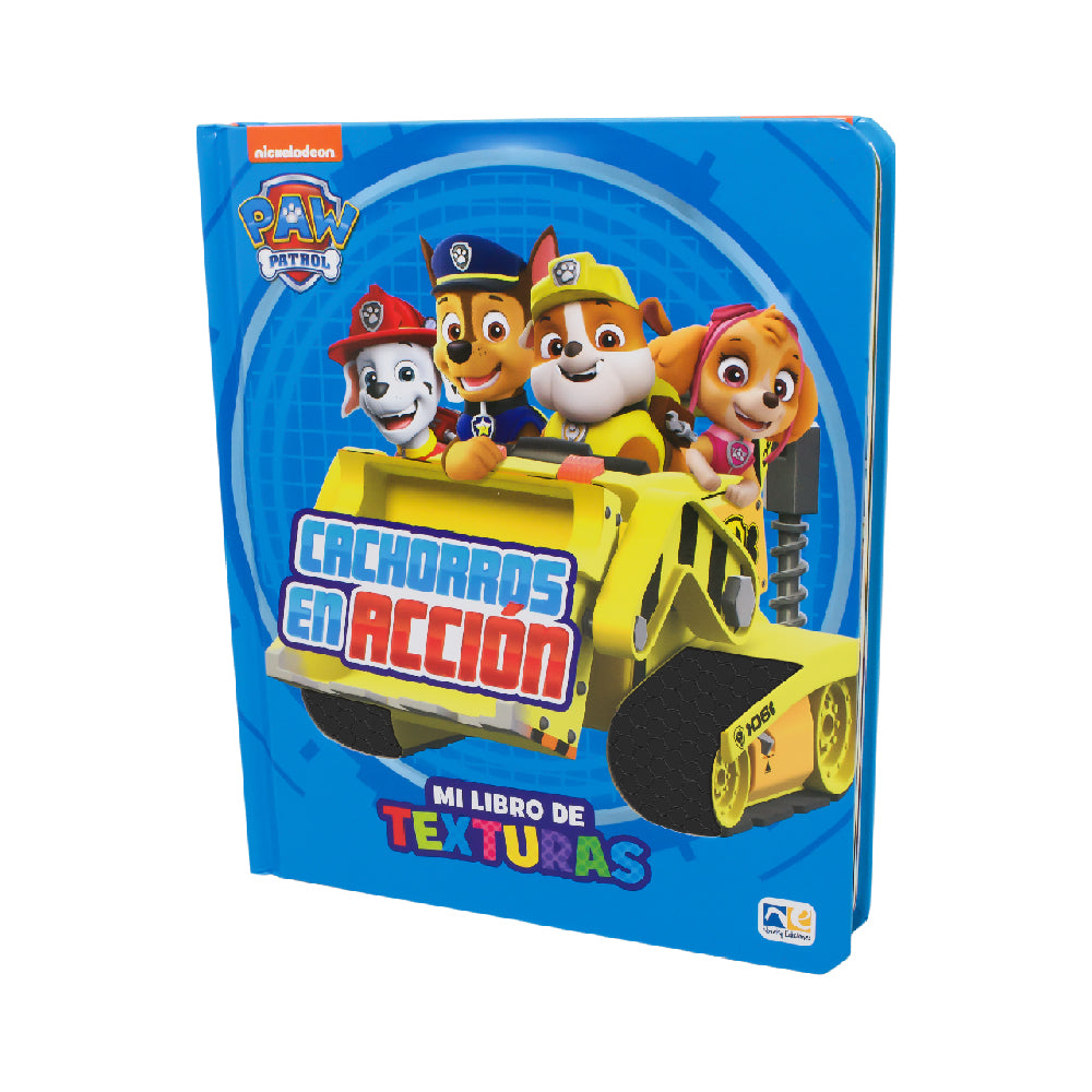LIBRO PREESCOLAR DE TEXTURAS PAW PATROL