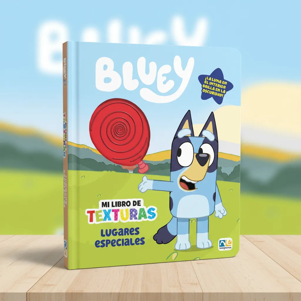 Libro de Texturas Bluey - Preescolar