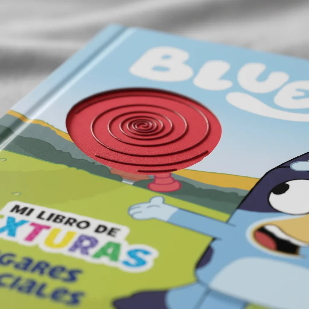 Libro de Texturas Bluey - Preescolar