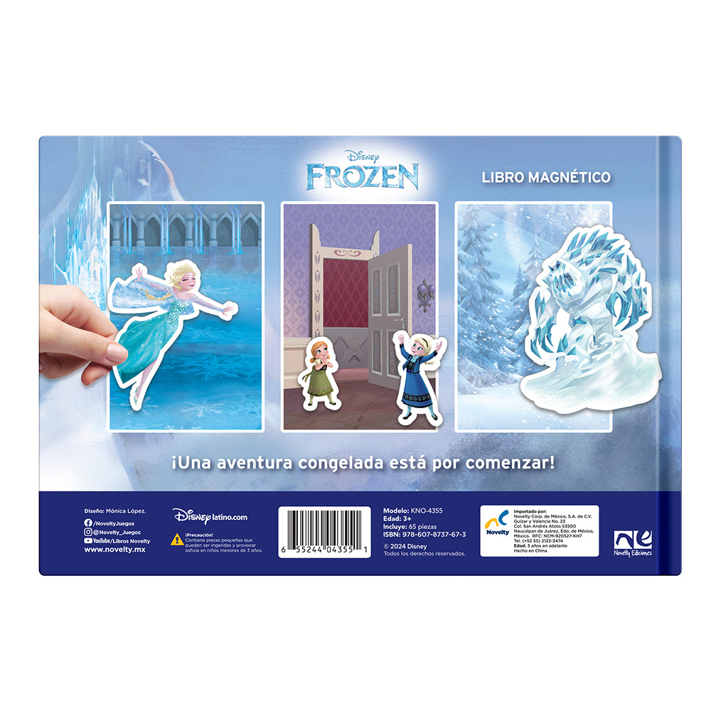 Libro Magnético Disney Frozen