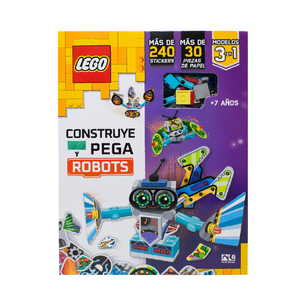 Lego Construye y Pega Robots