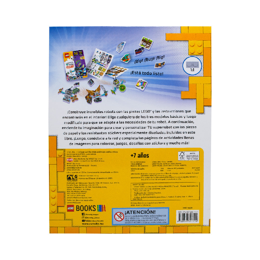Lego Construye y Pega Robots