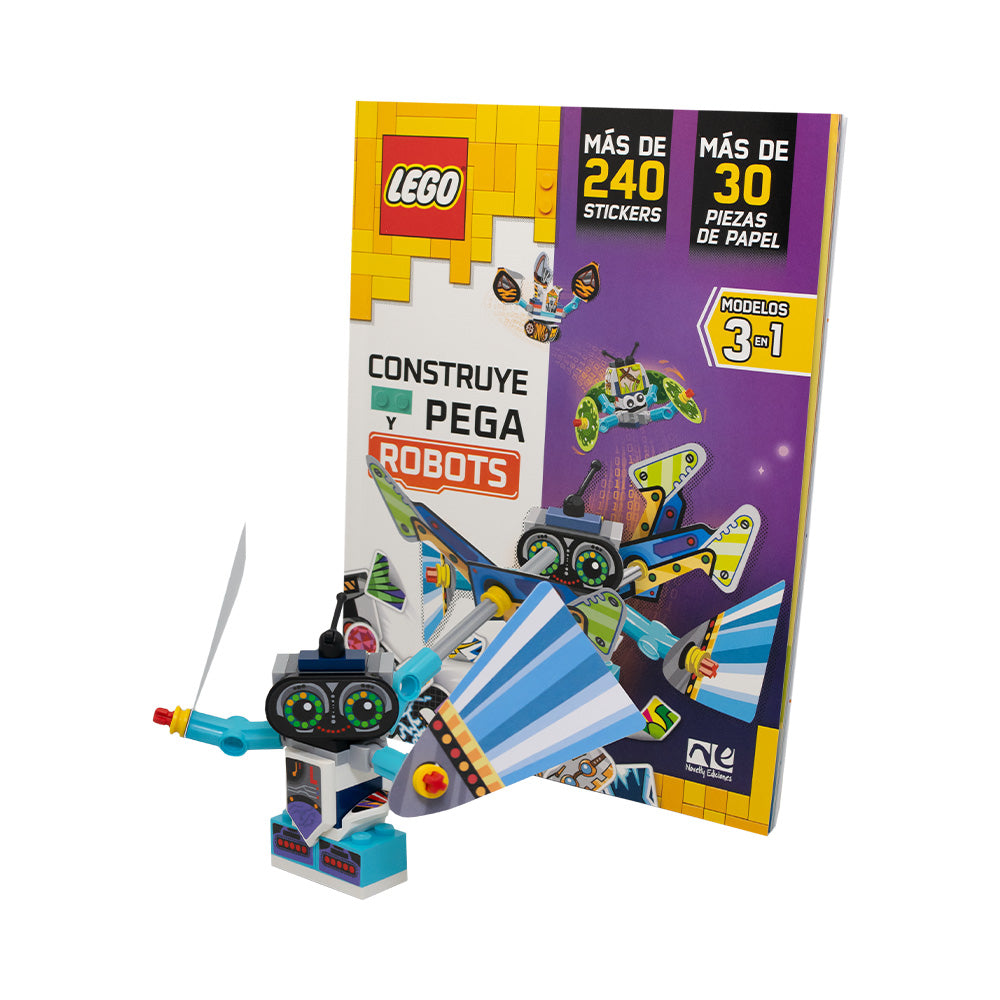 Lego Construye y Pega Robots