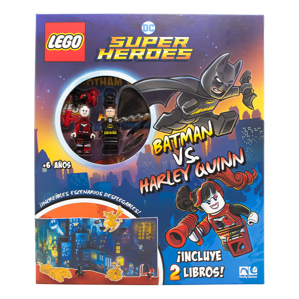 Libro Lego DC Comics Super Héroes