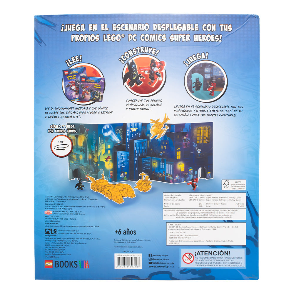Libro Lego DC Comics Super Héroes